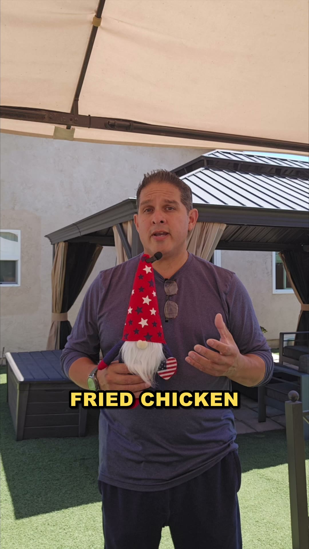 John on day 22 of the 90 day water fast talking about fried chicken