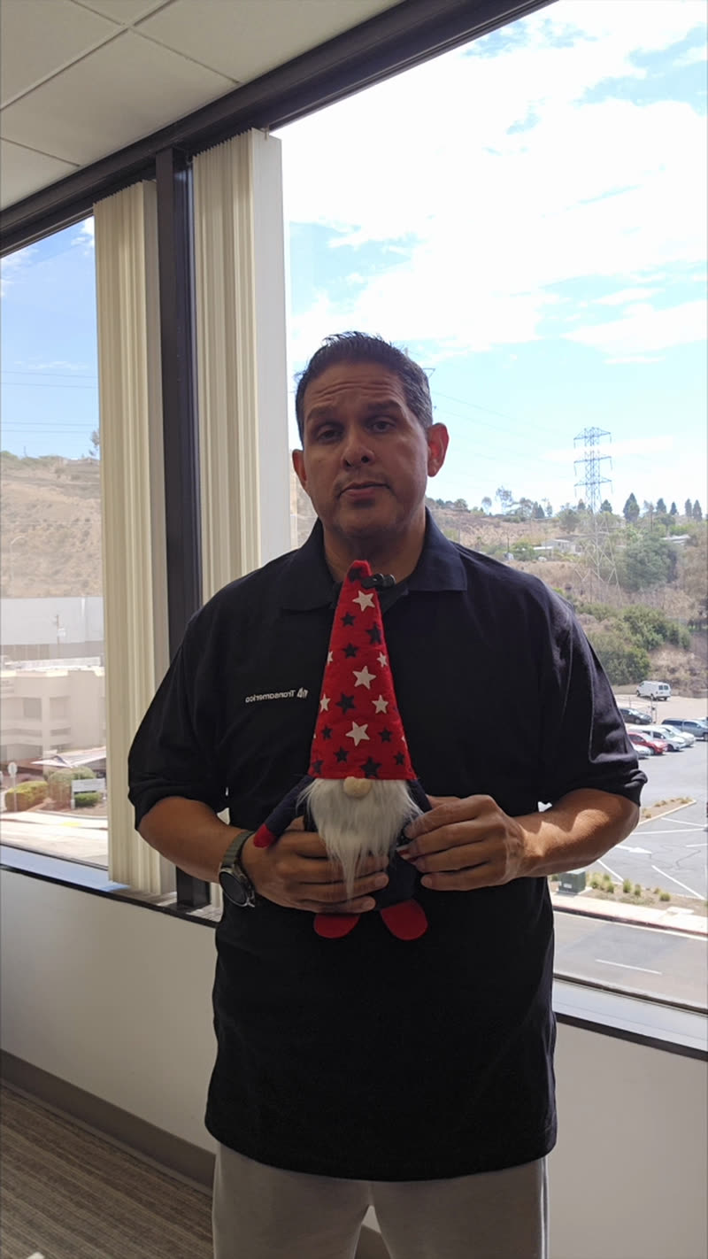 John on day 24 of the 90 day water fast filming at his office